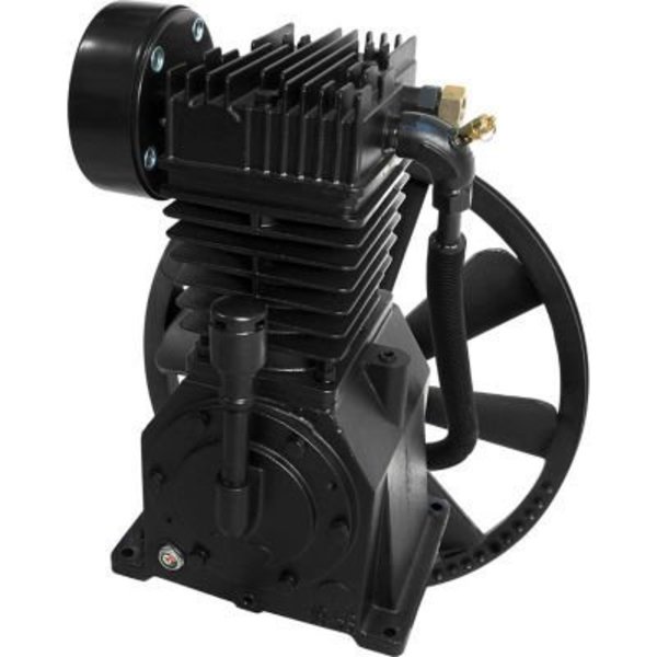 Mat Industries Powermate, Two-Stage Compressor Pump, Inline Twin Cylinder, 5 RHP 040-0444RP